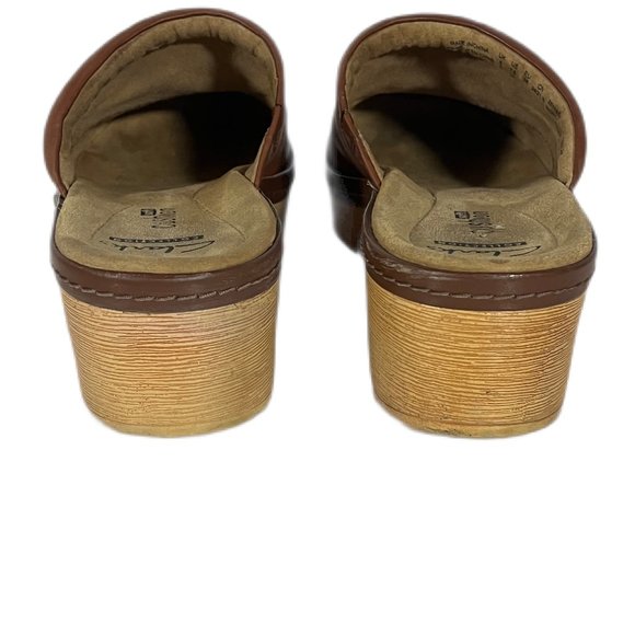 Clarks Collection Soft Cushion Preslet Sheen Clog Mule Size 7.5 - Picture 3 of 9